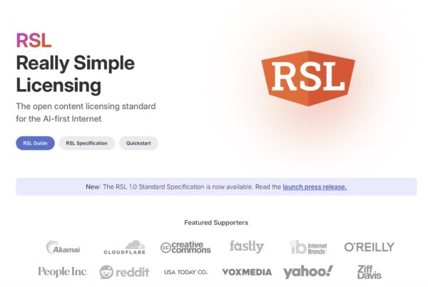 Neuer RSL Standard 1.0 für KI-Suche